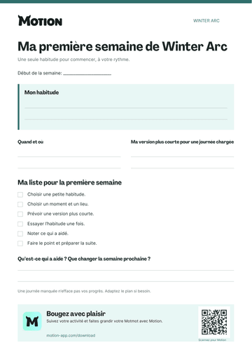 Aperçu de la fiche vierge